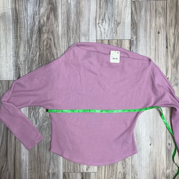 NWT Free People We The Free FUJI THERMAL TOP (lilac) — size SMALL (S) // $68 - Picture 7 of 7